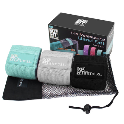 Resistance Bands Set of 3 for Booty Butt Hip anti Slip Bands Set