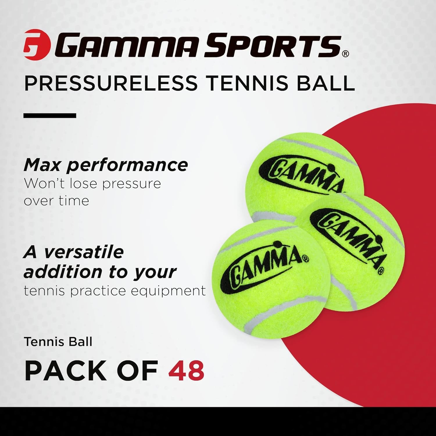 Sports Pressureless Tennis Balls Box, Bulk Tennis Balls, Premium Tennis Accessories, Multiple Pack Sizes, Tennis Practice, Tennis Training, Pet Toys, Dog Ball, Coach, Indoor & Outdoor Play